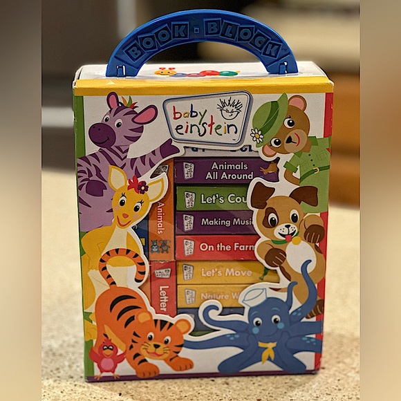 Baby Einstein 12 Board Books by PI LTD. Children's Features colors,music,animals - Picture 5 of 15